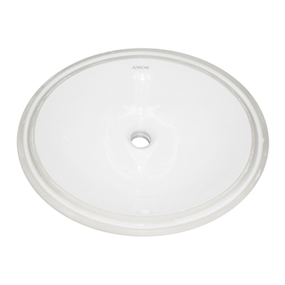 AP402 Sanitary Ware Lavatory Wash Basin White Color With Overflow